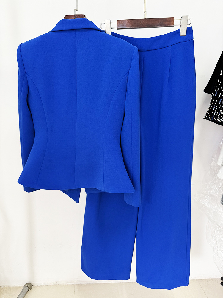 Conjunto de Blazer e Calças Re - Women Formal Wear Set avaliação e preço