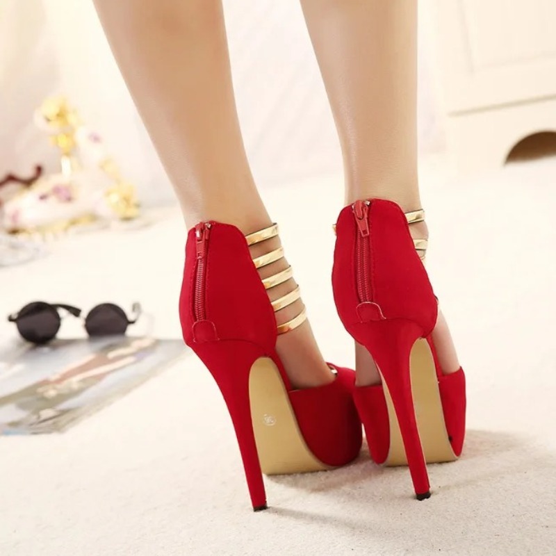 Sapatos Femininos de 13CM, Mod - Women'S Work Fashion avaliação e preço