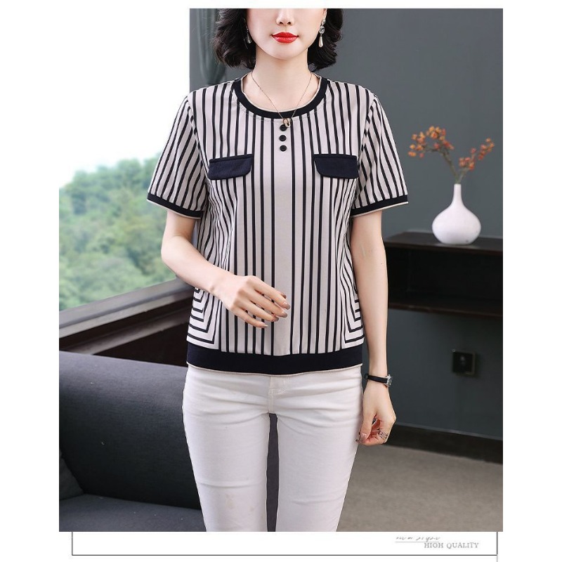 Camiseta Feminina de Seda Gela - Silk Blouse Button avaliação e preço