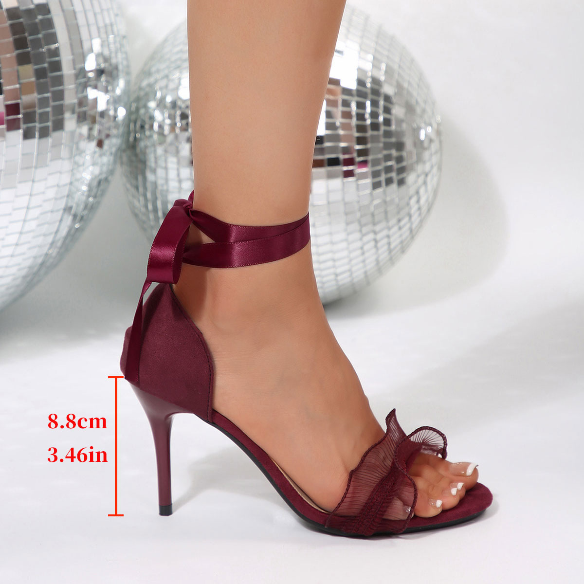 Sandálias de Salto Alto Pretas - Women'S Work Fashion avaliação e preço